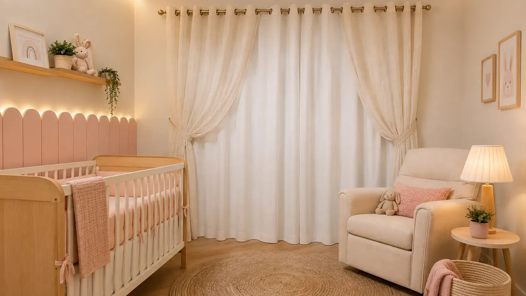 Cortina para quarto de bebê: qual escolher para o sono (e a segurança) do seu filho