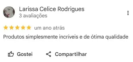 Avaliação de cliente