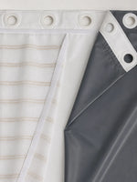 Irene | Forro blackout branco destacável por velcro da Cortina Lava Fácil Capriche modelo Irene