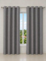 Cinza | Cortina Blackout Eclipse Astro cinza em ambiente com luz natural