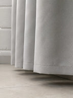 Caimento do tecido da Cortina Blackout Eclipse Simple branco