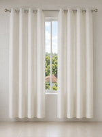 Bege | Cortina Sutille Trend bege em ambiente com luz natural