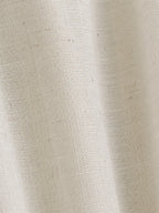 Textura do tecido da Cortina Sutille Trend bege em detalhe
