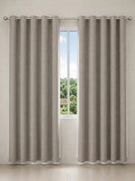 Castor | Cortina Sutille Trend castor em ambiente com luz natural