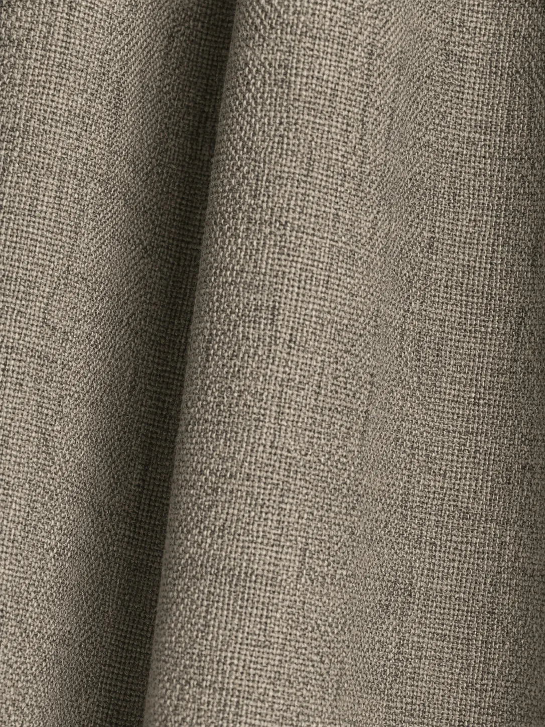 Castor | Textura do tecido da Cortina Sutille Trend castor em detalhe