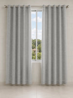 Cinza | Cortina Sutille Trend cinza em ambiente com luz natural